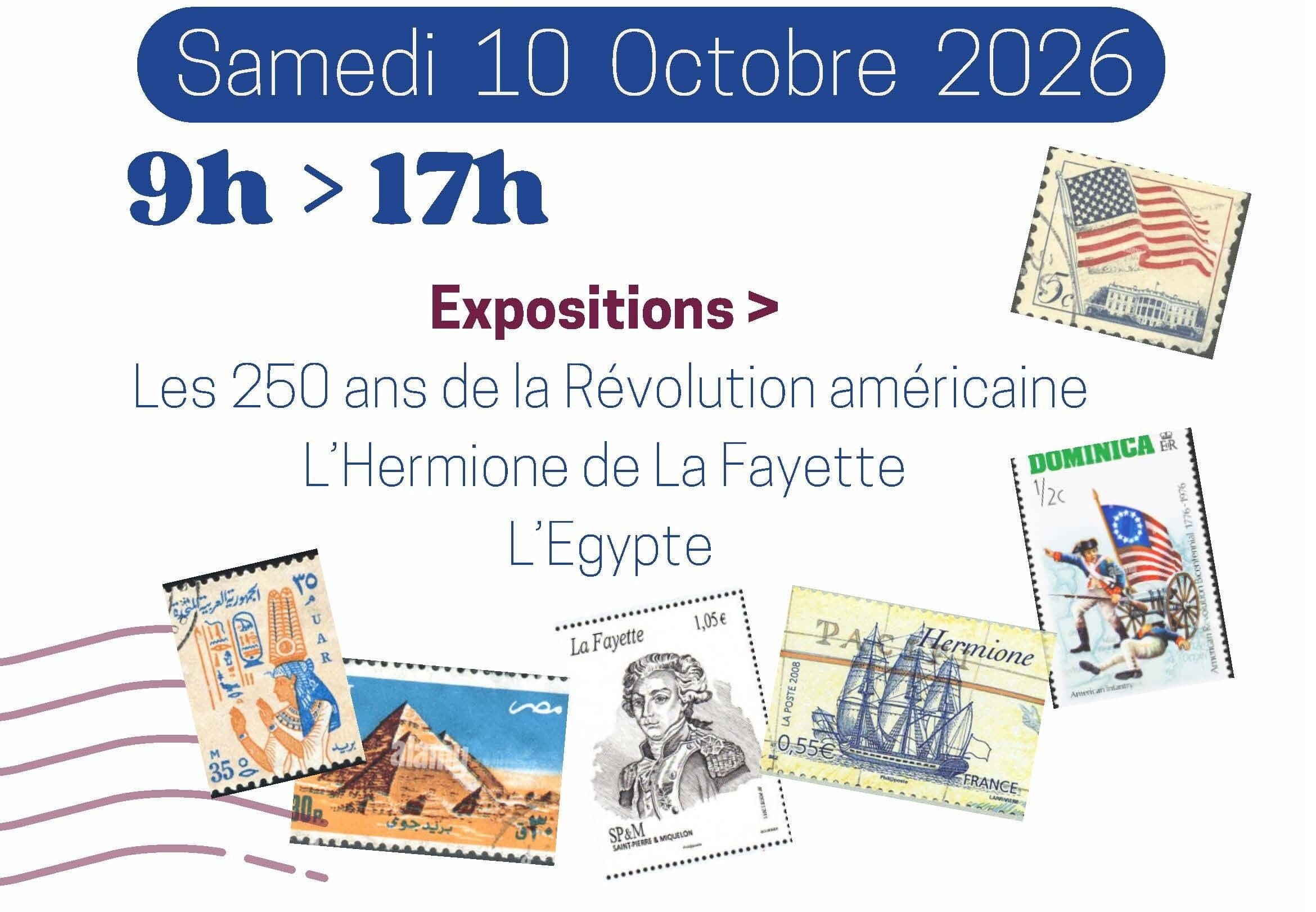 Bourse aux timbres et expositions