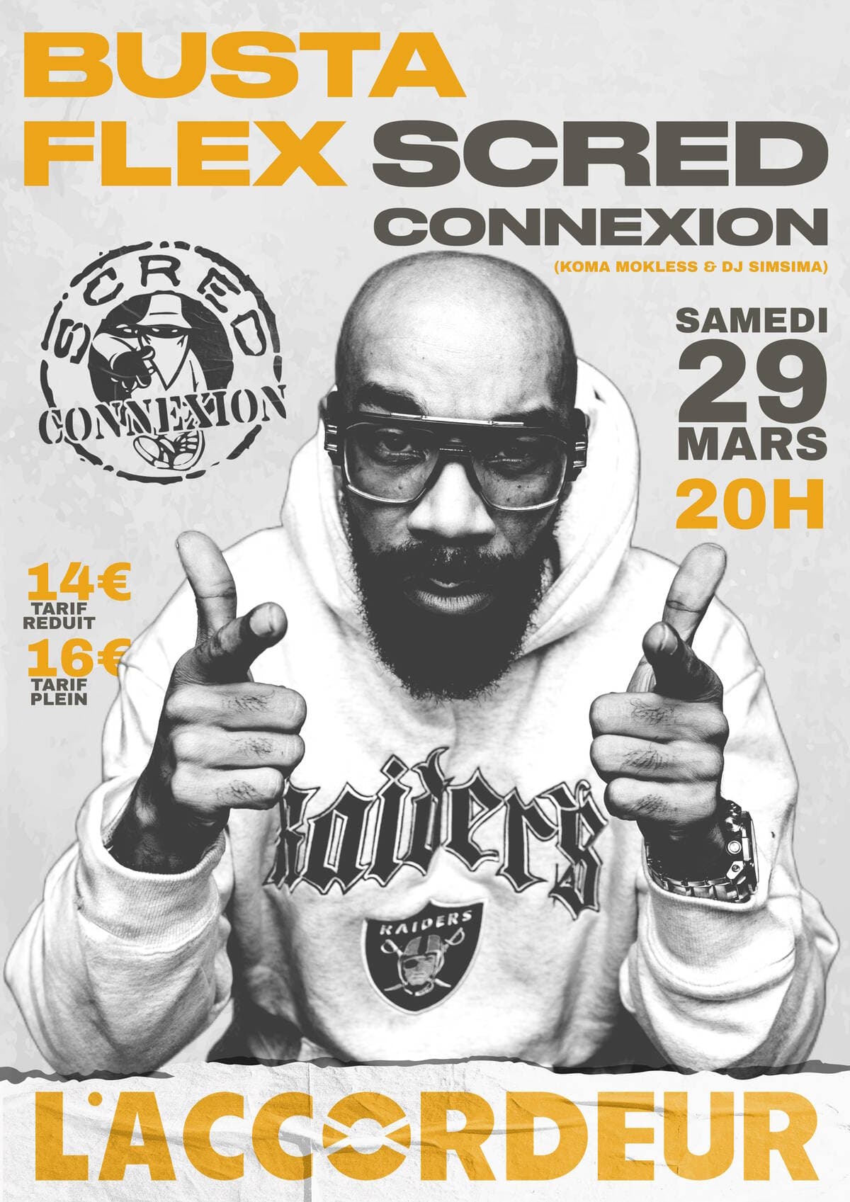 Busta Flex + Scred Connexion