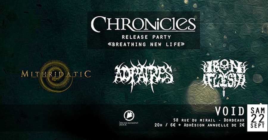 CHRONICLES + MITHRIDATIC + AD PATRES + IRON FLESH