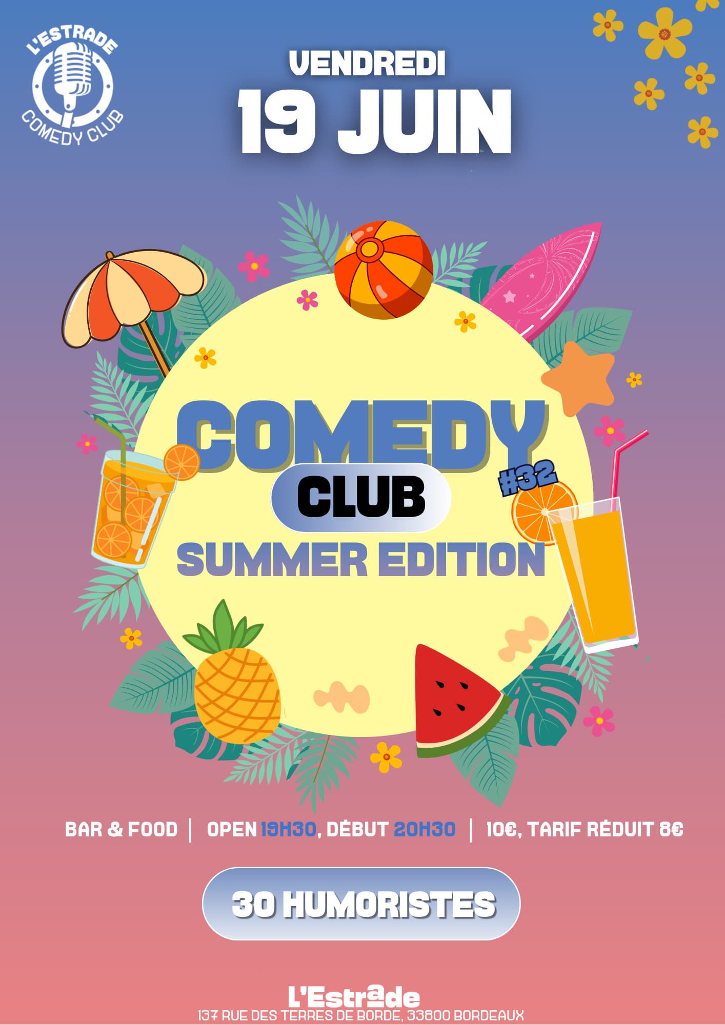 Comedy Club summer edition