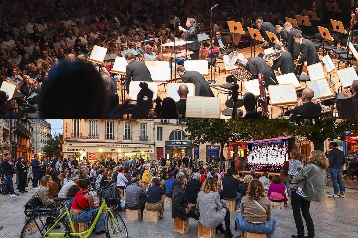 Concert dans la ville