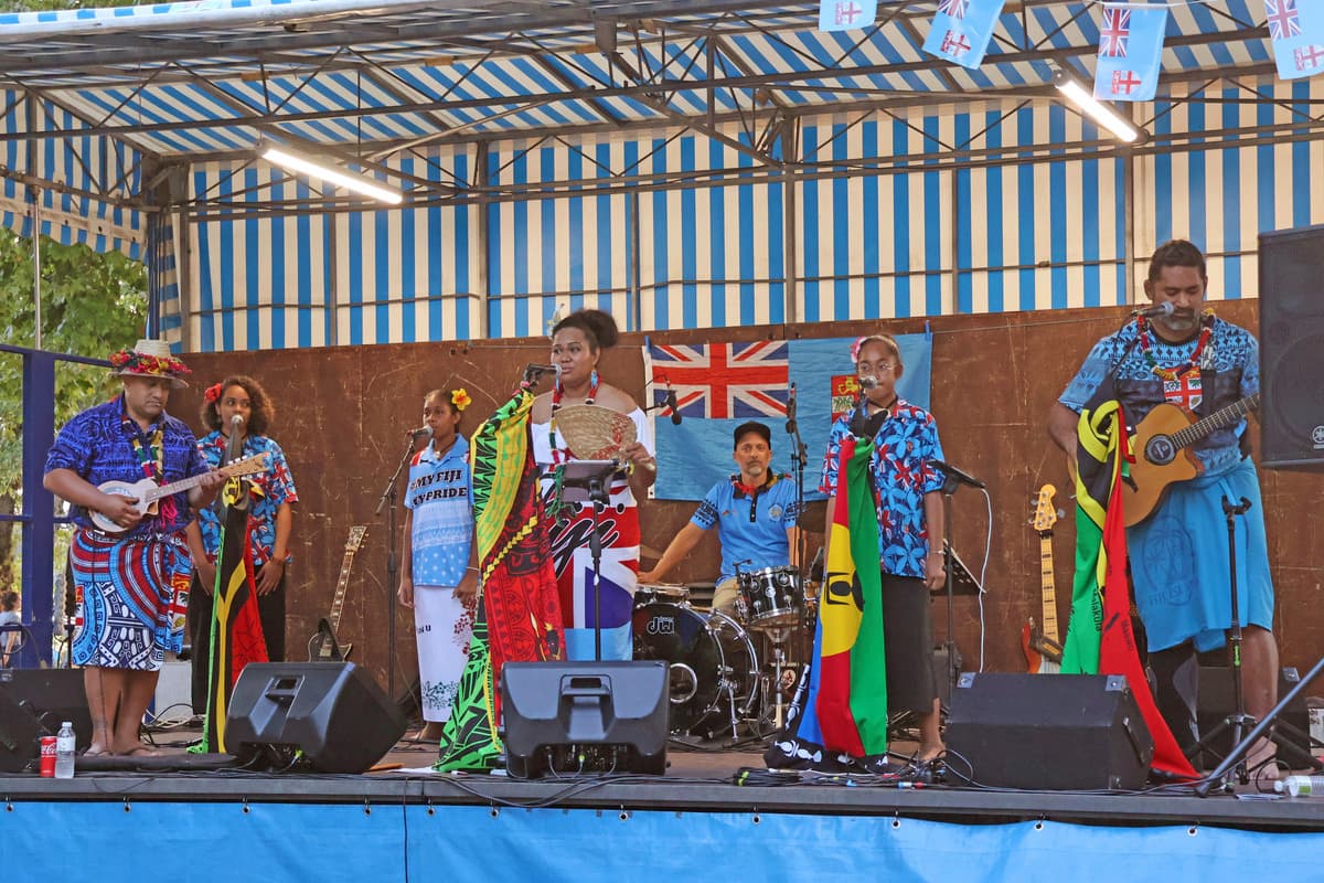 Concert Patience & the Pacific Islanders