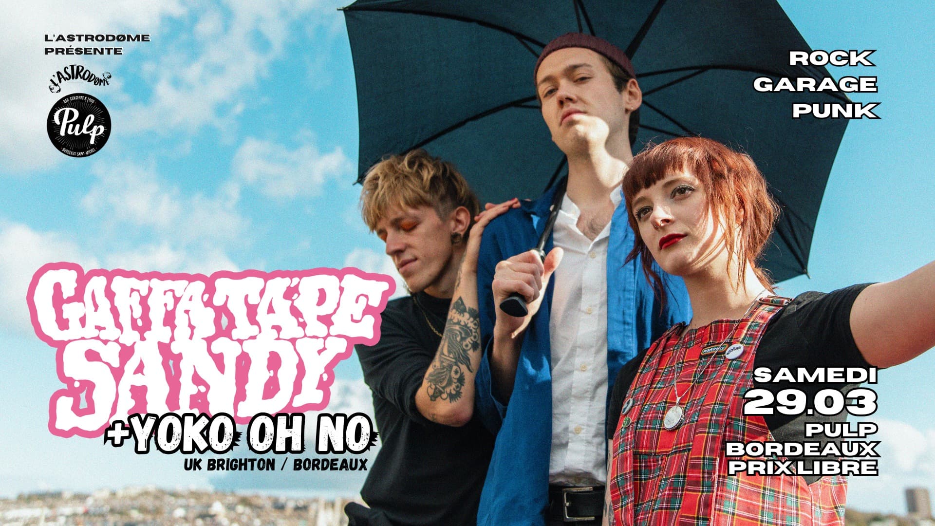 Gaffa Tape Sandy + YOKO OH NO