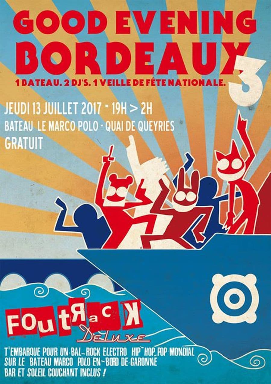 Good Evening Bordeaux #3 - 1 bateau + Foutrack Deluxe