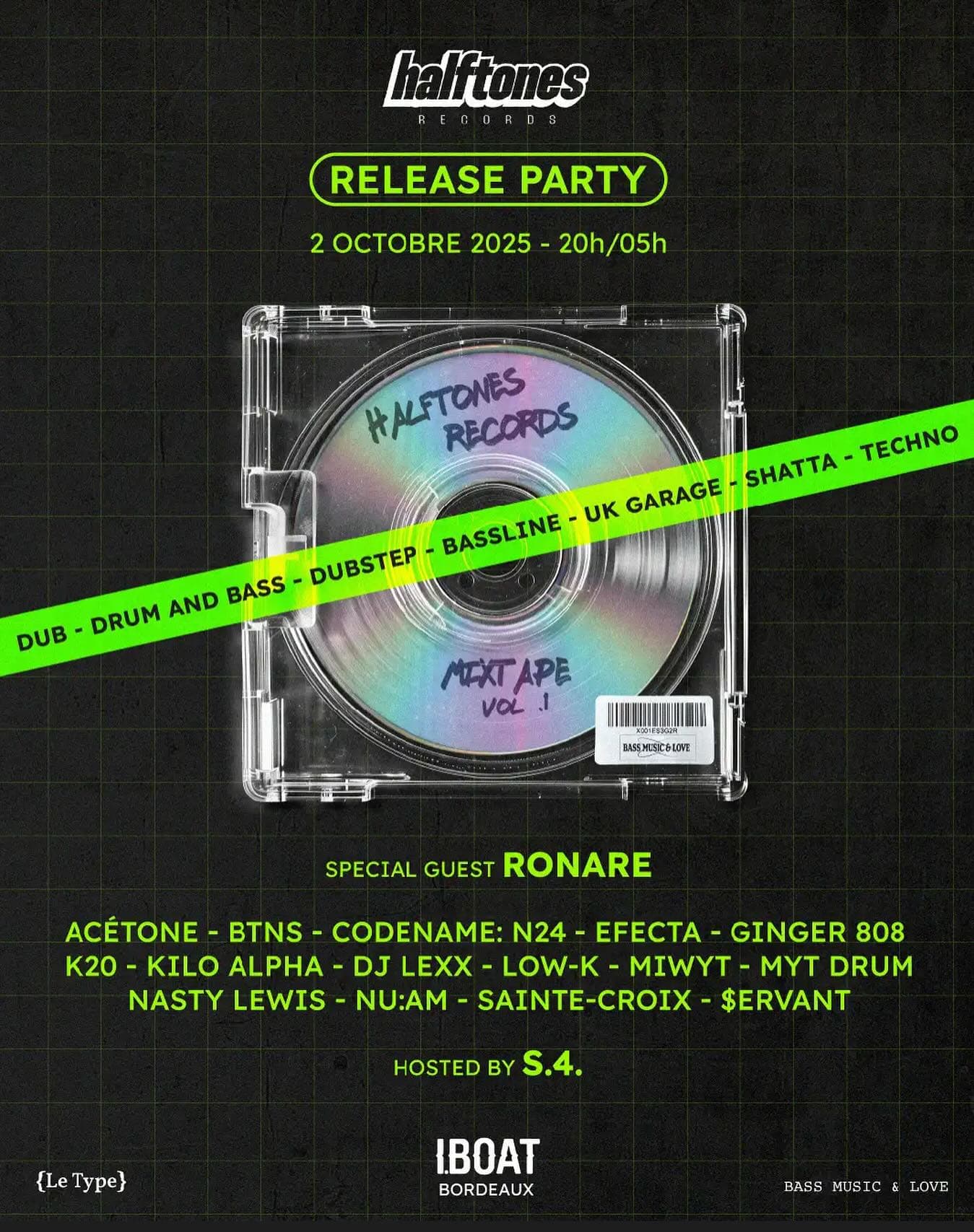 Halftones Release Party : Mixtape Vol.1