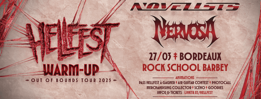 Hellfest - Warm Up :Novelists + Nervosa
