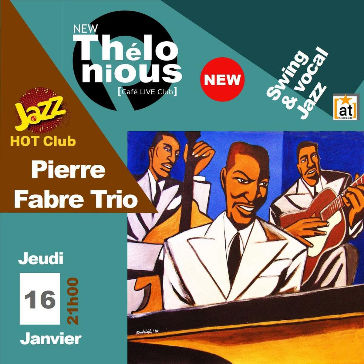 Hot jazz club / Pierre Fabre trio