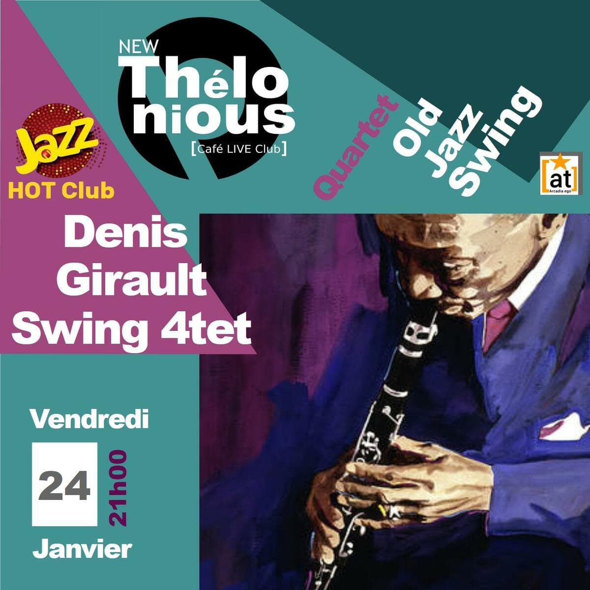 Jazz hot club / Denis Girault Swing Quartet
