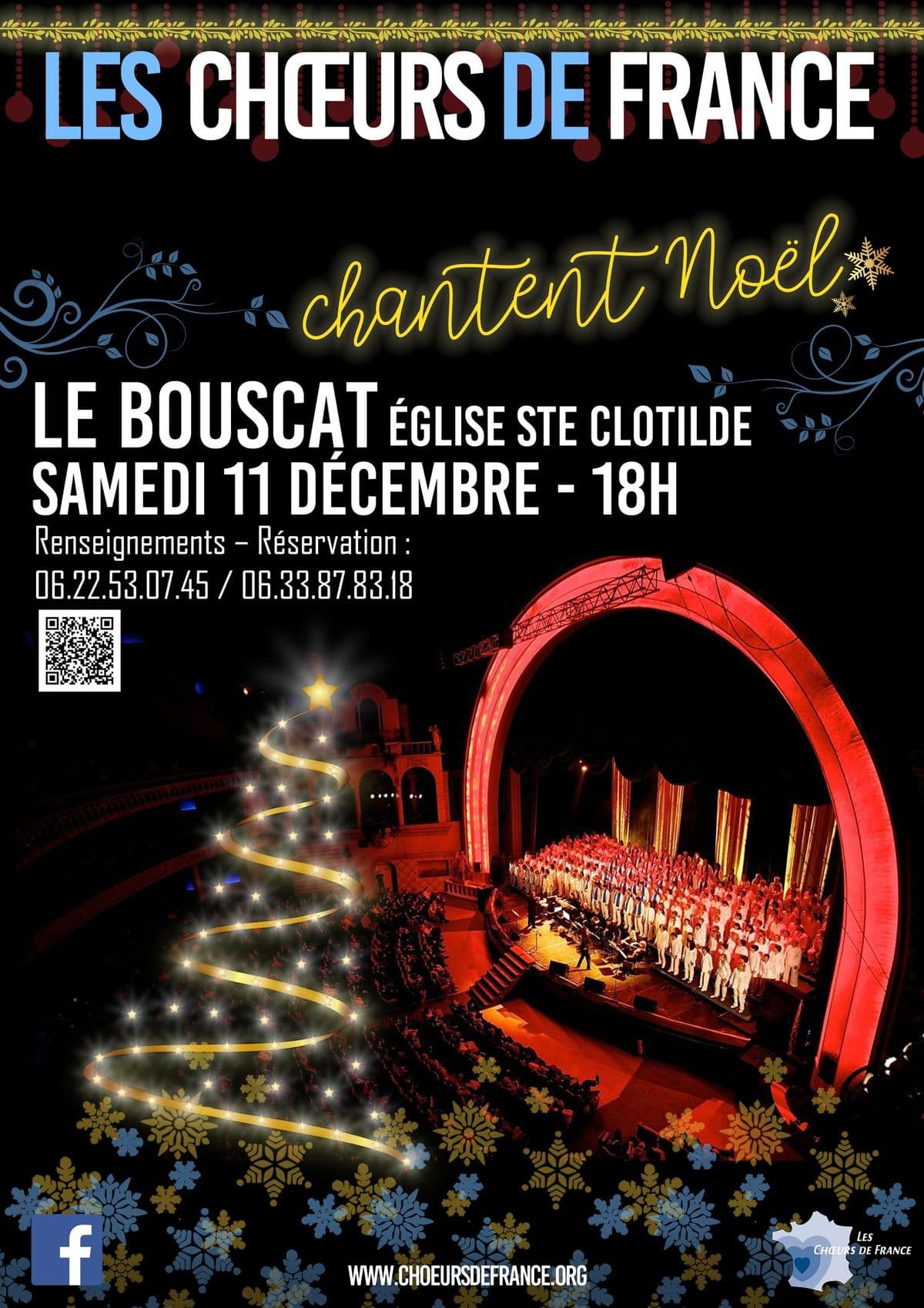 Le Chœur de France Atlantique chante Noël