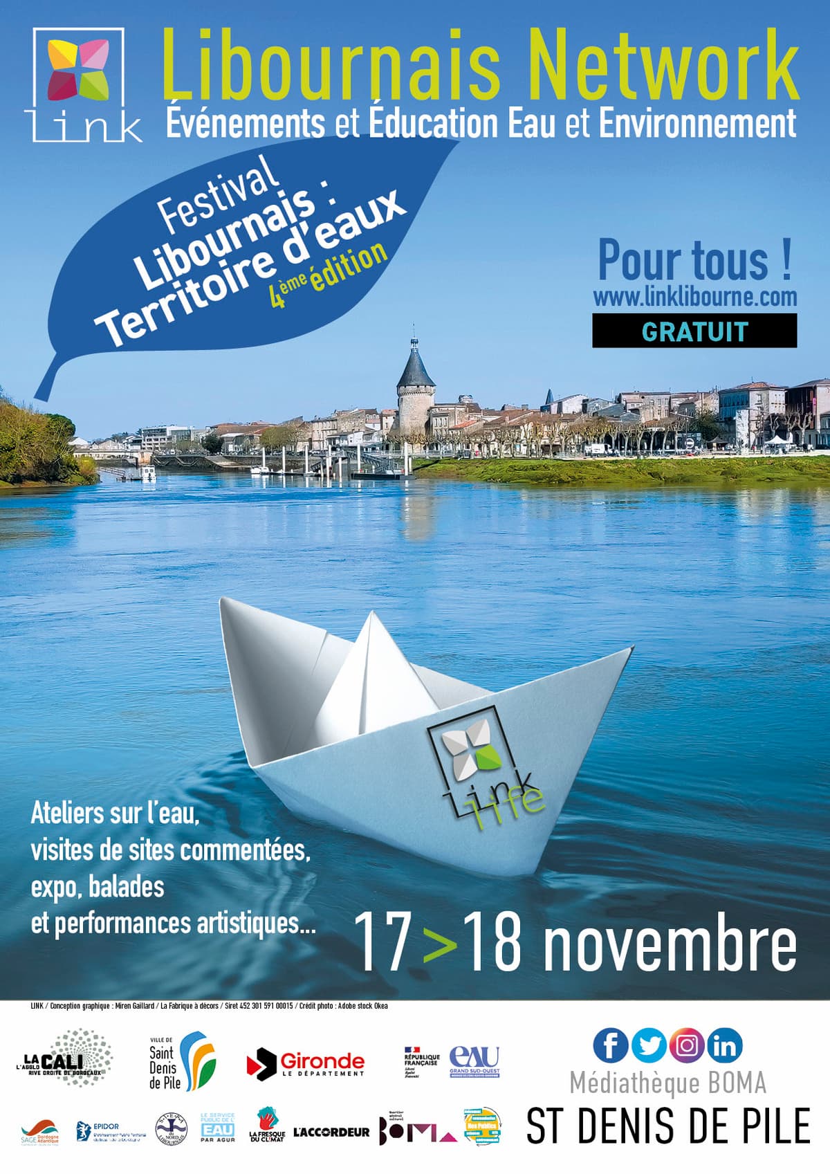 LIBOURNAIS : TERRITOIRE D’EAUX 4ÈME ÉDITION