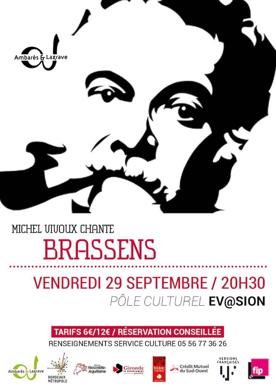 Michel Vivoux chante Brassens