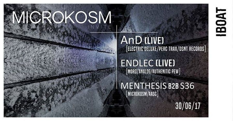 MICROKOSM invite AnD live + Endlec live