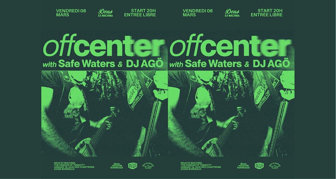 OFFCENTER - SAFE WATERS & DJ AGÖ