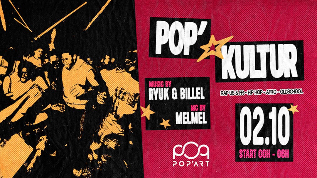 Pop'Kultur - Ryuk, Billel et MC Melmel