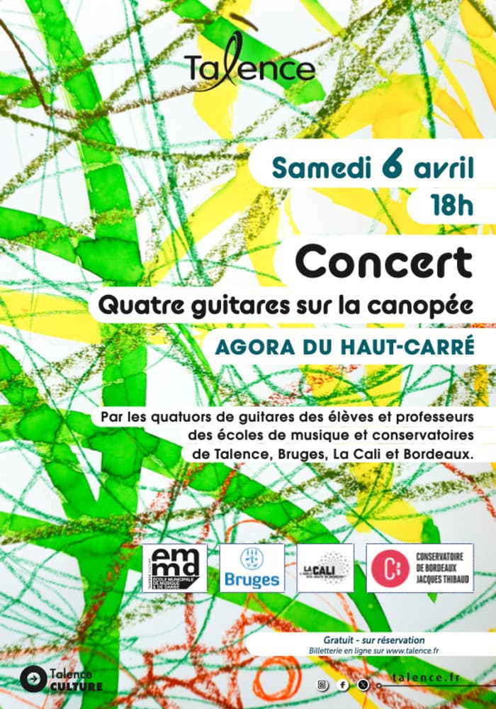 Quatre Guitares sur la Canopée