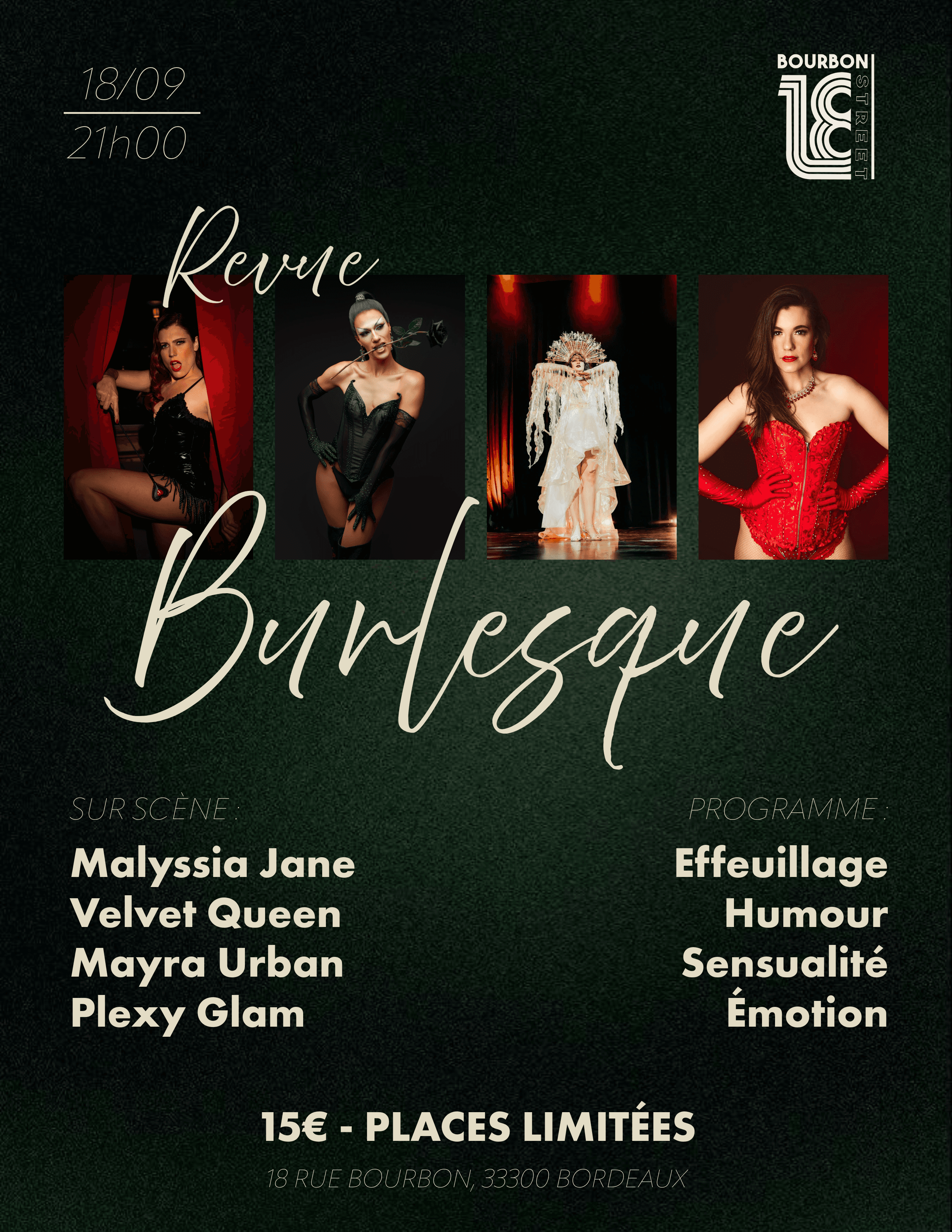 Revue Burlesque - Malyssia Jane