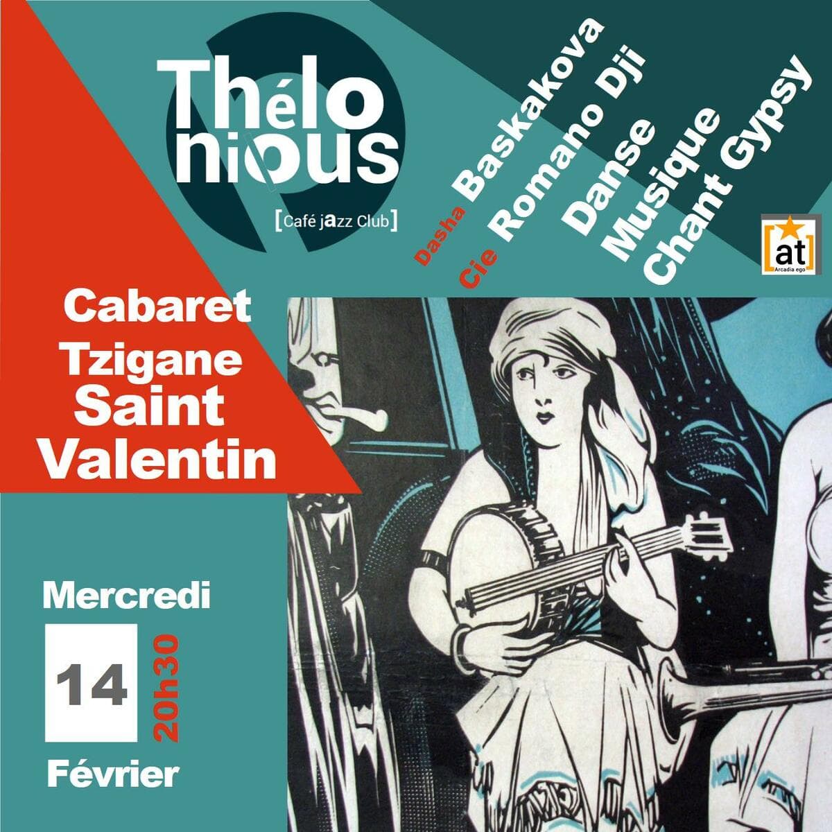 Saint Valentin avec le cabaret tzigane