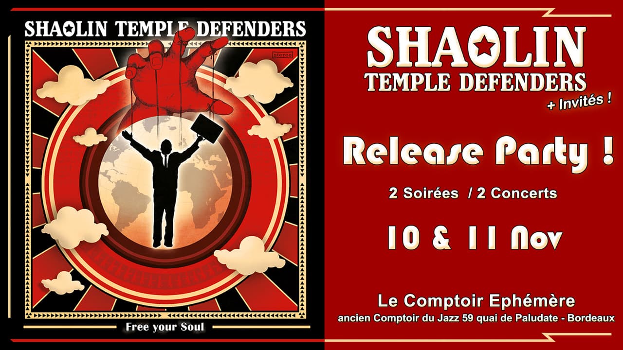 Shaolin Temple Defenders - Release Party