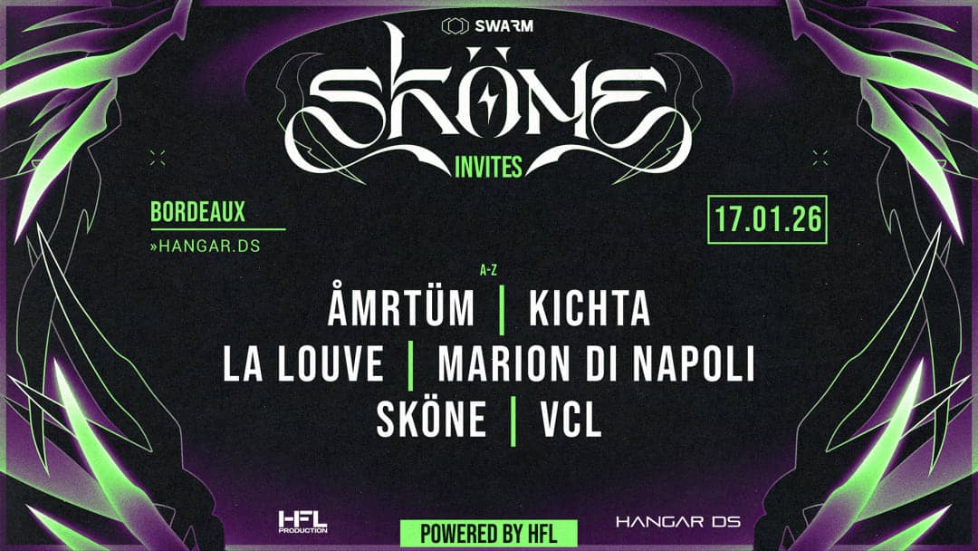 SKÖNE INVITES // ÅMRTÜM - KICHTA - MARION DI NAPOLI - VCL