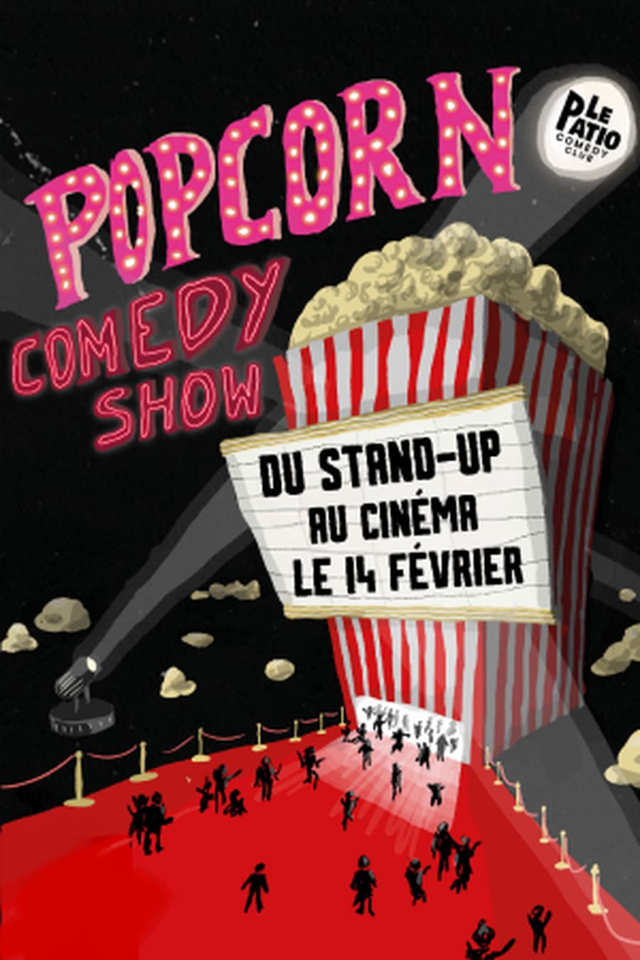 STAND-UP AU CINÉMA : POP CORN COMEDY SHOW