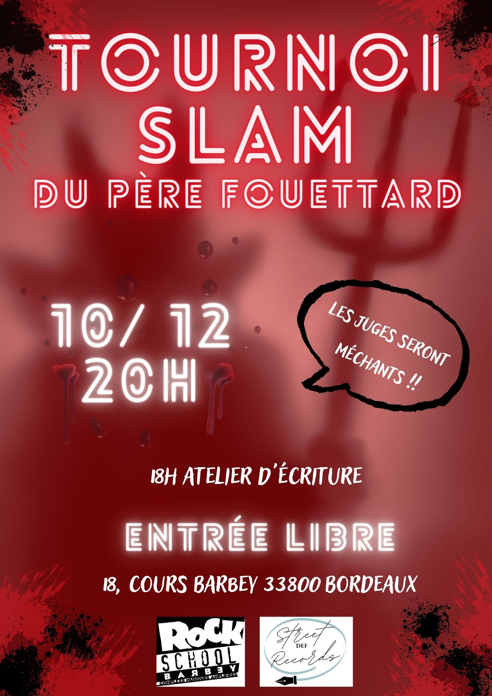 Tournoi Slam Du Père Fouettard