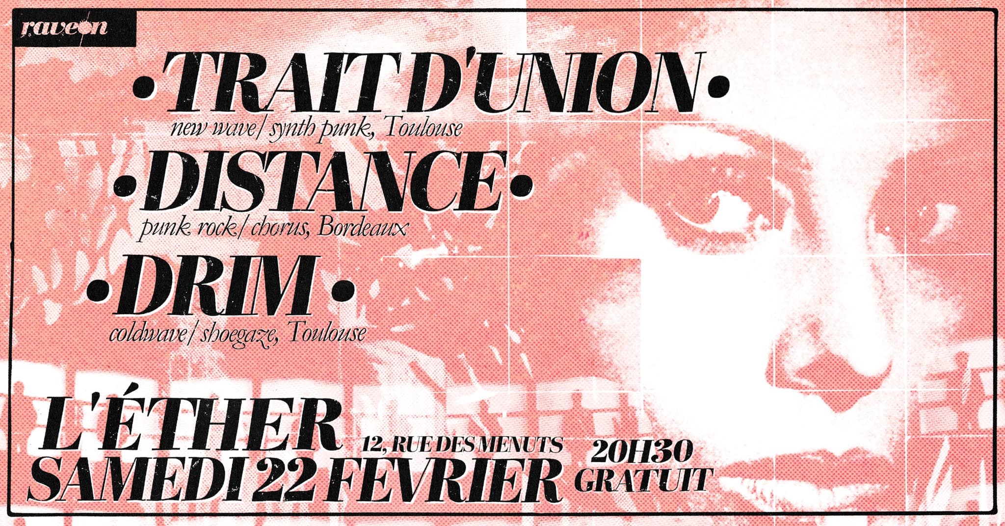 TRAIT D'UNION + DRIM + DISTANCE