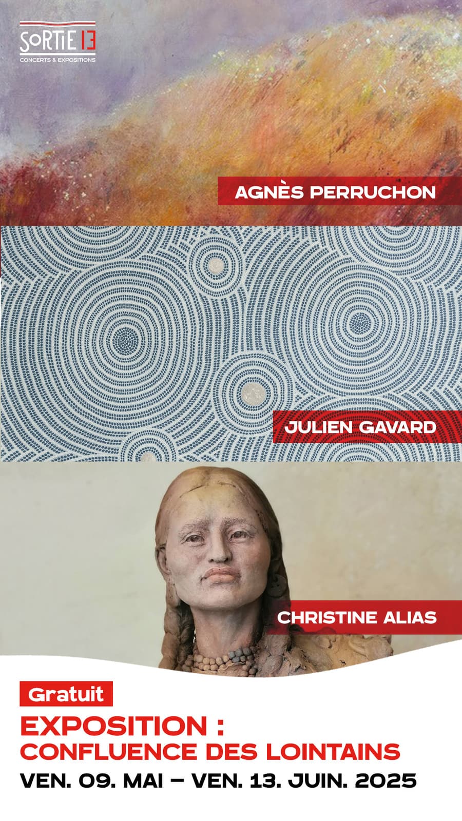 Vernissage : Confluence des lointains