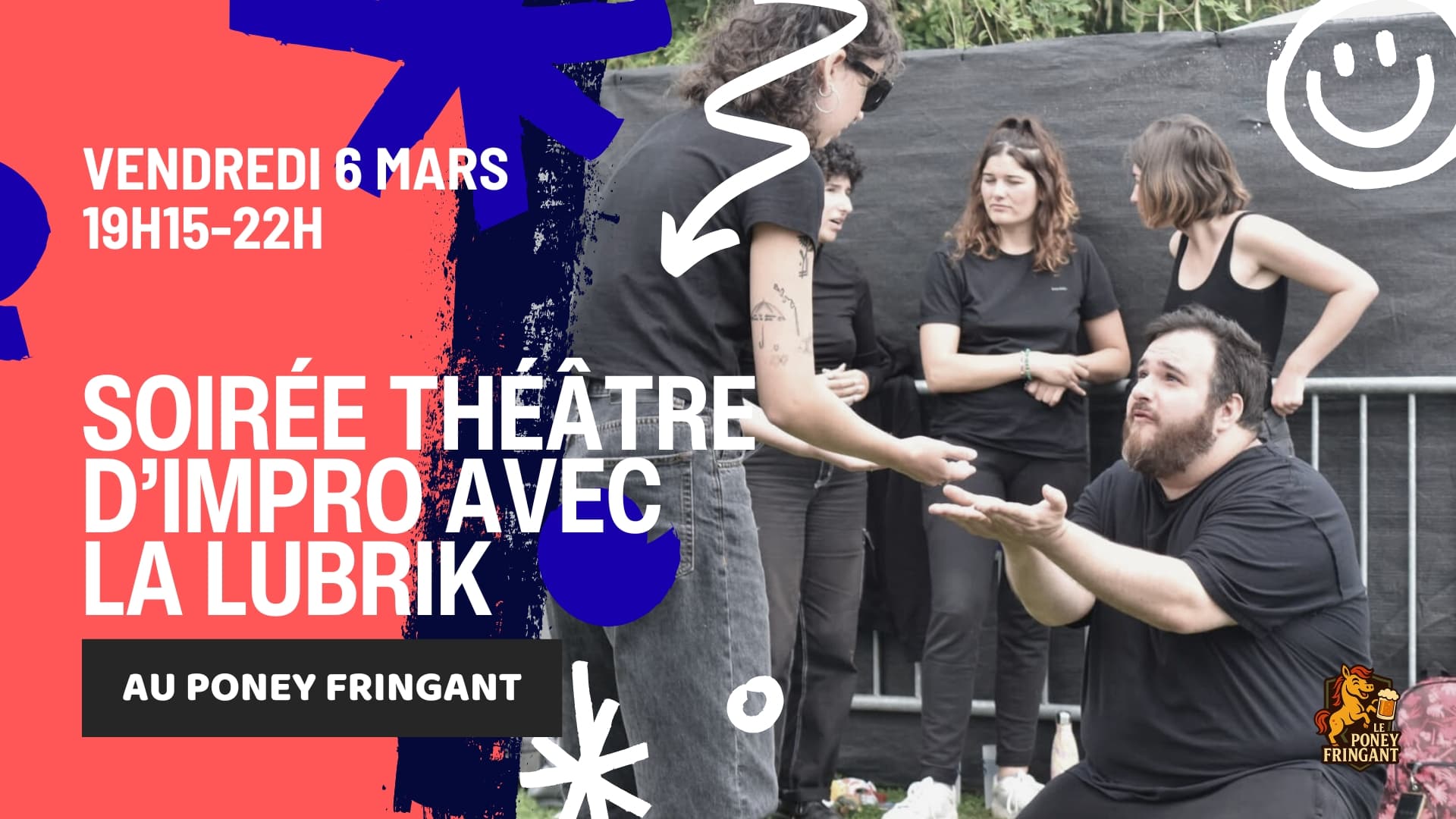 Théâtre d'impro avec La Lubrik