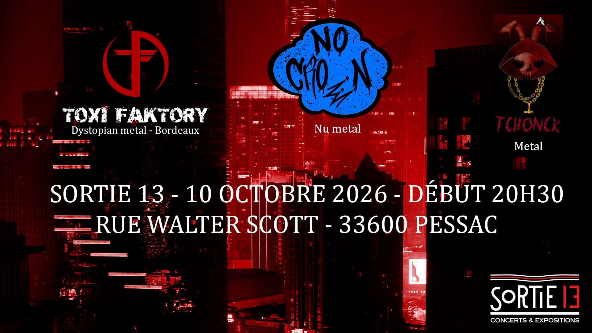 Toxi Faktory + Tchonck + No Crown