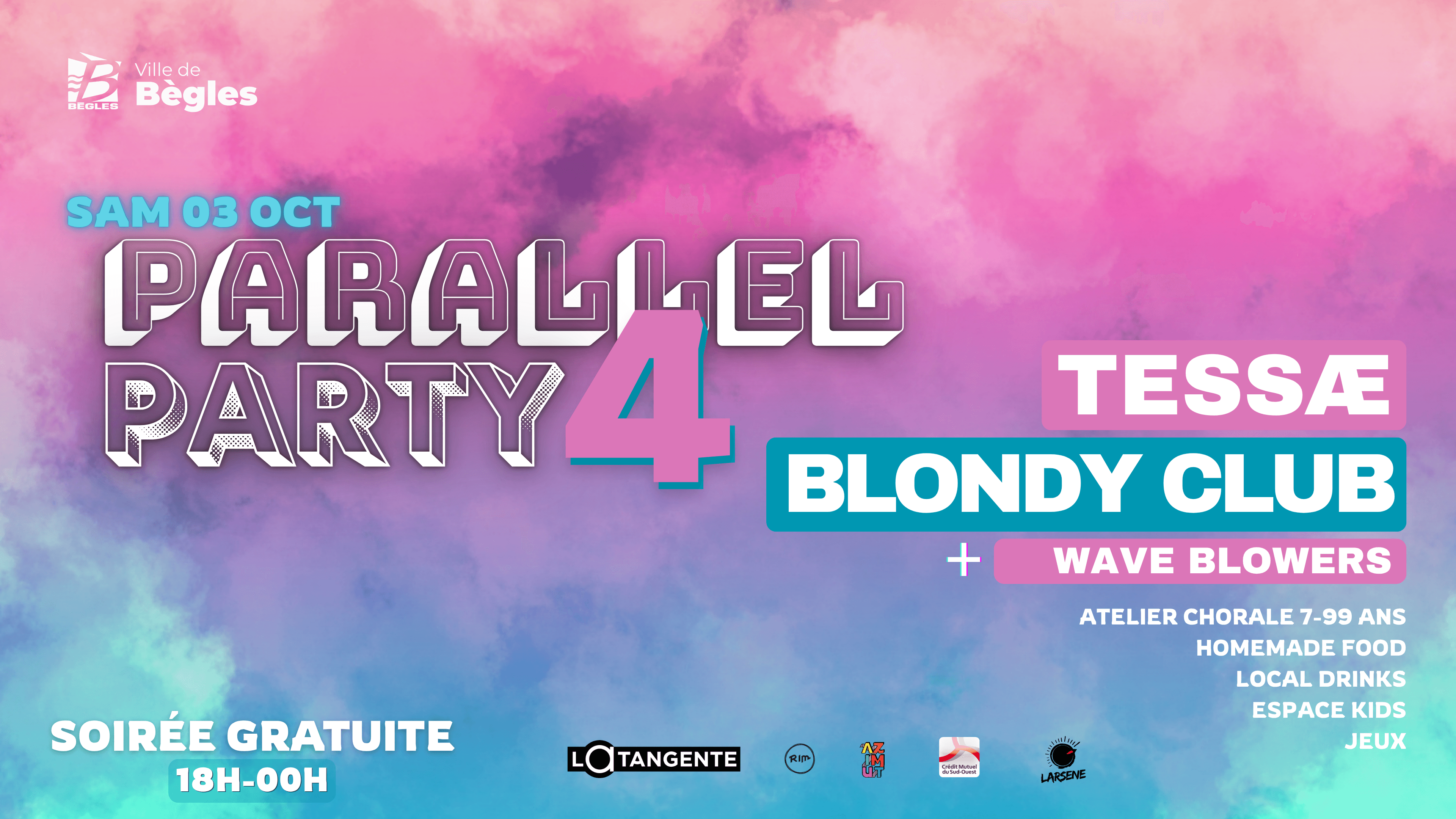 Parallel Party 4 - Tessae x Blondy Club x Wave Blowers