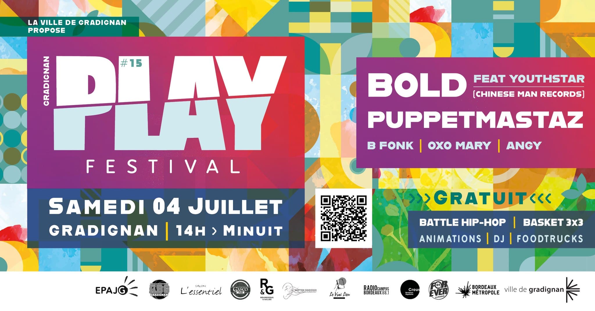 FESTIVAL PLAY #15 - BOLD Feat Youthstar + Puppetmastaz