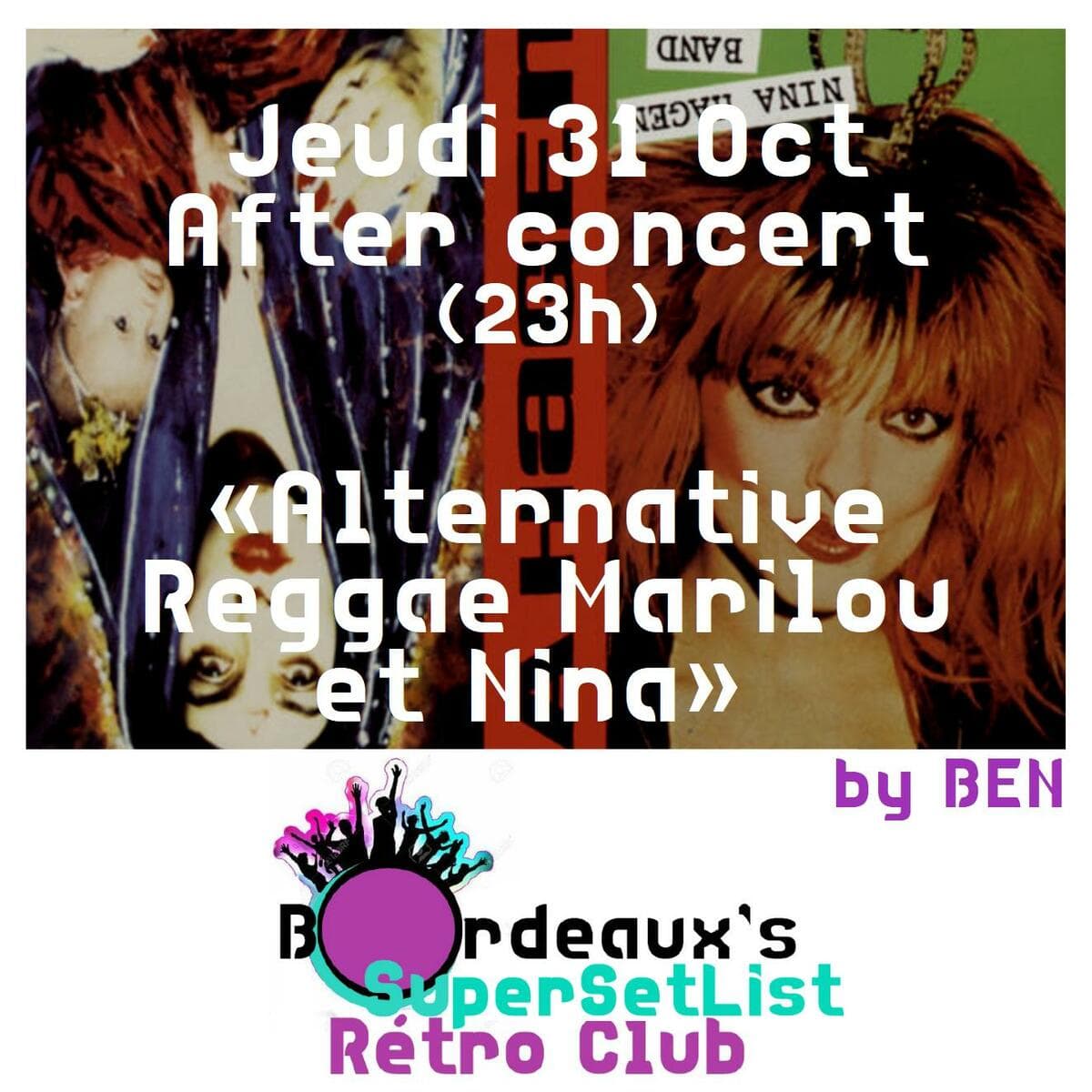 After Rétro Club ''Alternative Reggae, Marilou et Nina''