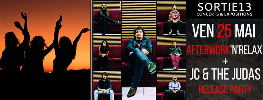 Afterwork'n'Relax : avec JC & The Judas (Release Party)