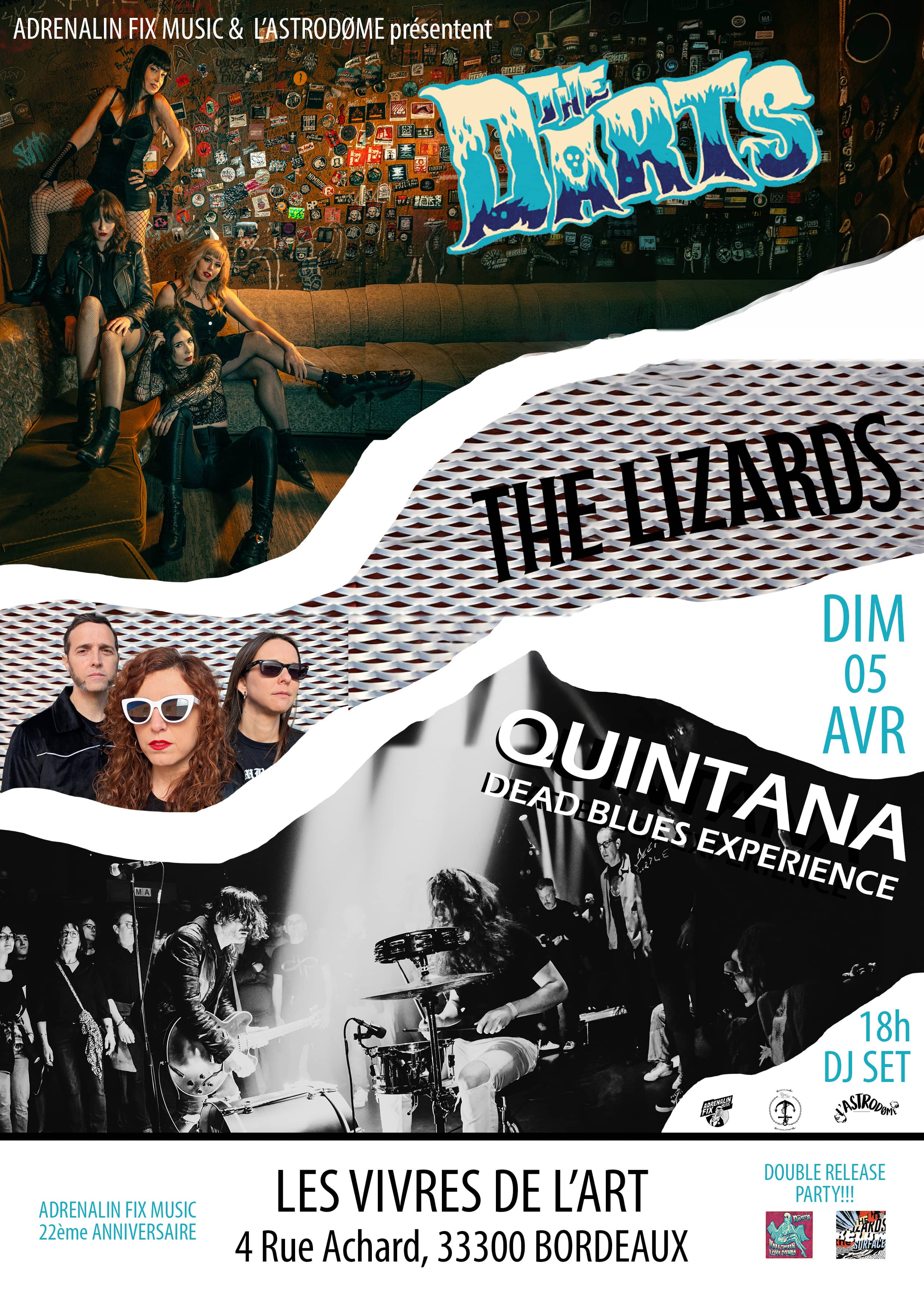 THE DARTS + THE LIZARDS + QUINTANA DEAD BLUES EXPERIENCE