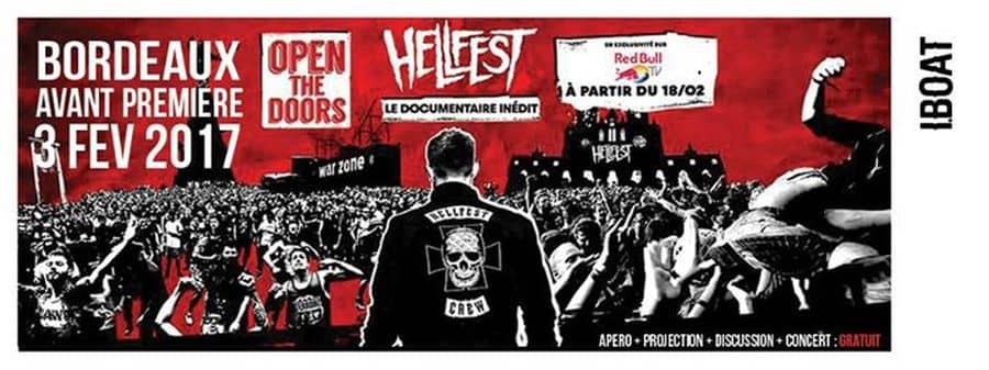 Aperoboat / Projection du documentaire ''Open The Doors : Hellfest''