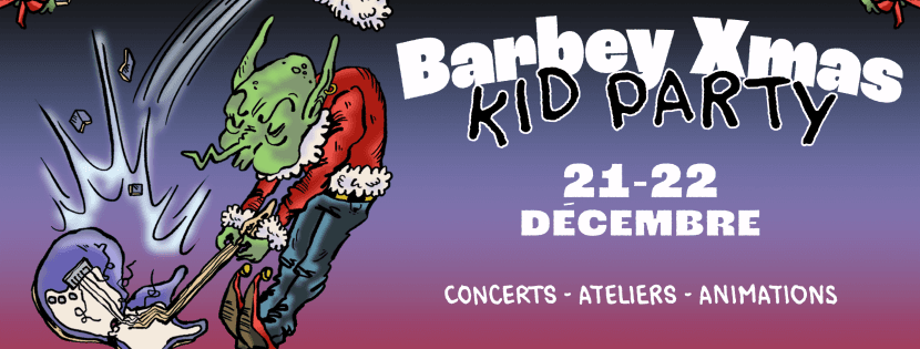 Barbey Xmas Kid Party : concert illustré ''Bonobo'', ateliers, animation...