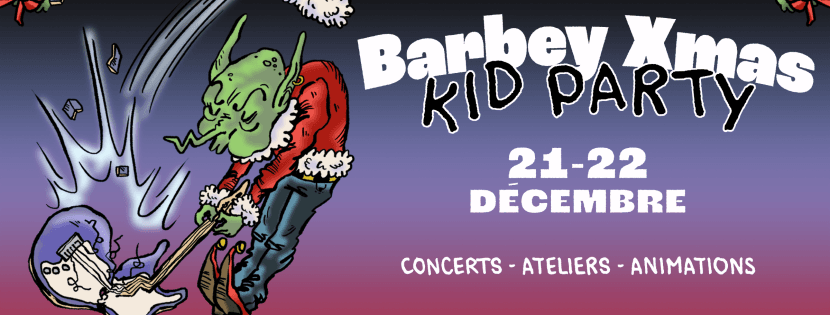 Barbey Xmas Kid Party : concert illustré ''Bonobo'', ateliers, animation...