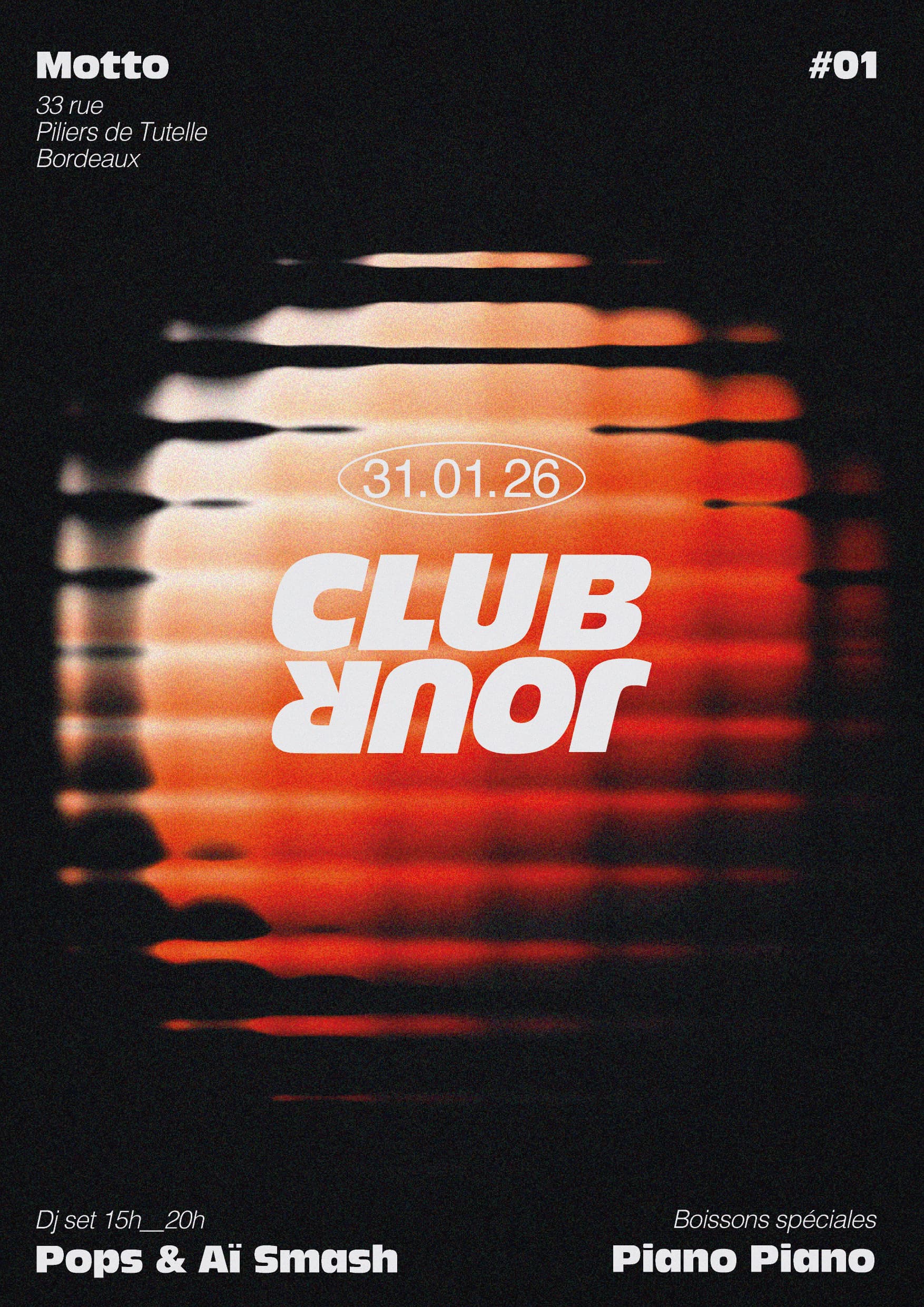 Club Jour : DJ set en journée