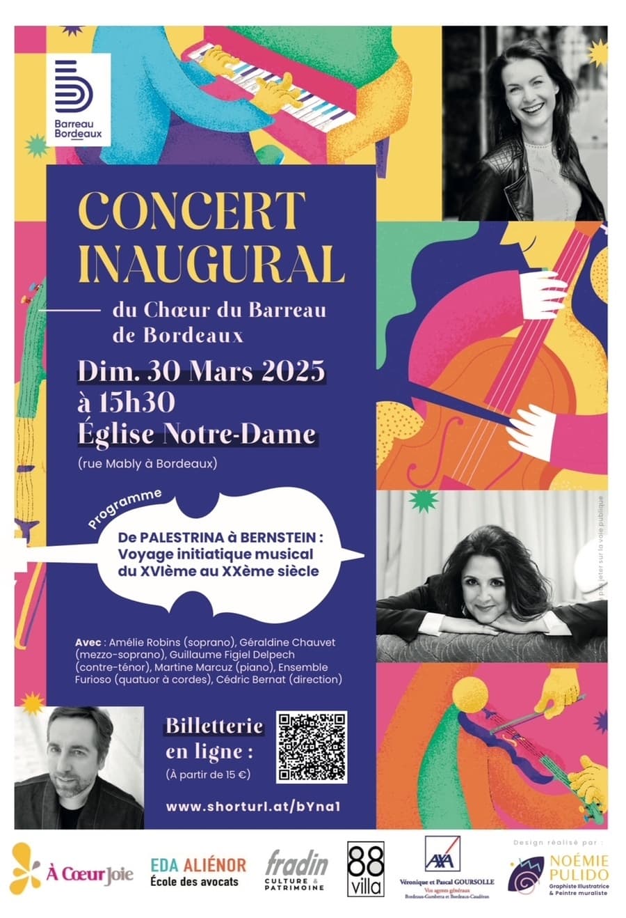 CONCERT INAUGURAL DU CHOEUR DU BARREAU DE BORDEAUX