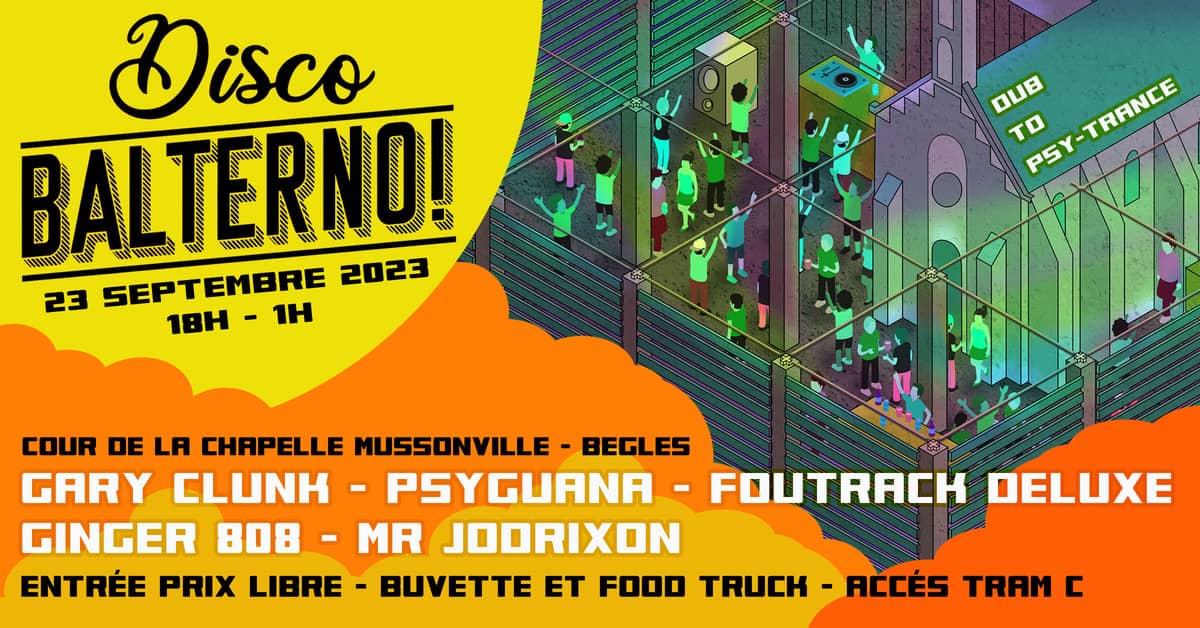 DISCO BALTERNO ! (Plein air) - Dub to Psy Trance