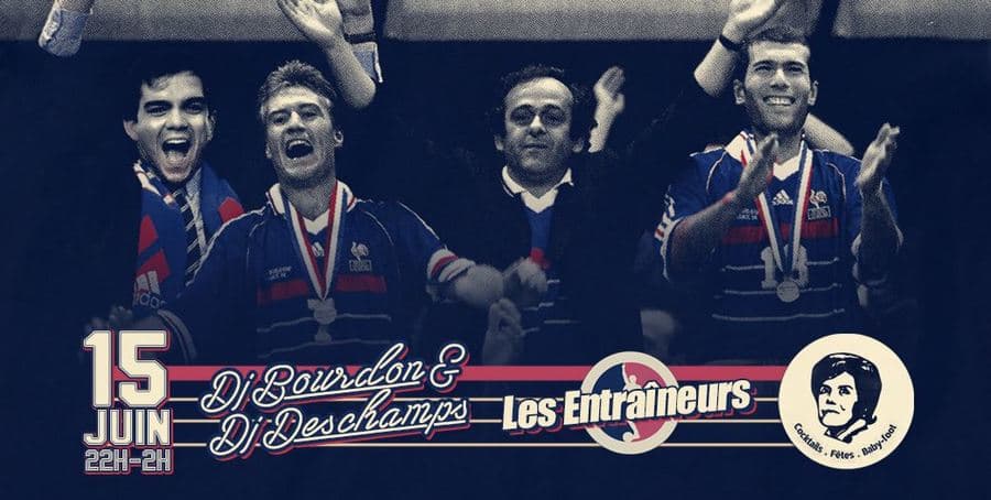 Dj Bourdon & Dj Deschamps vs Les Entraîneurs : match de fête
