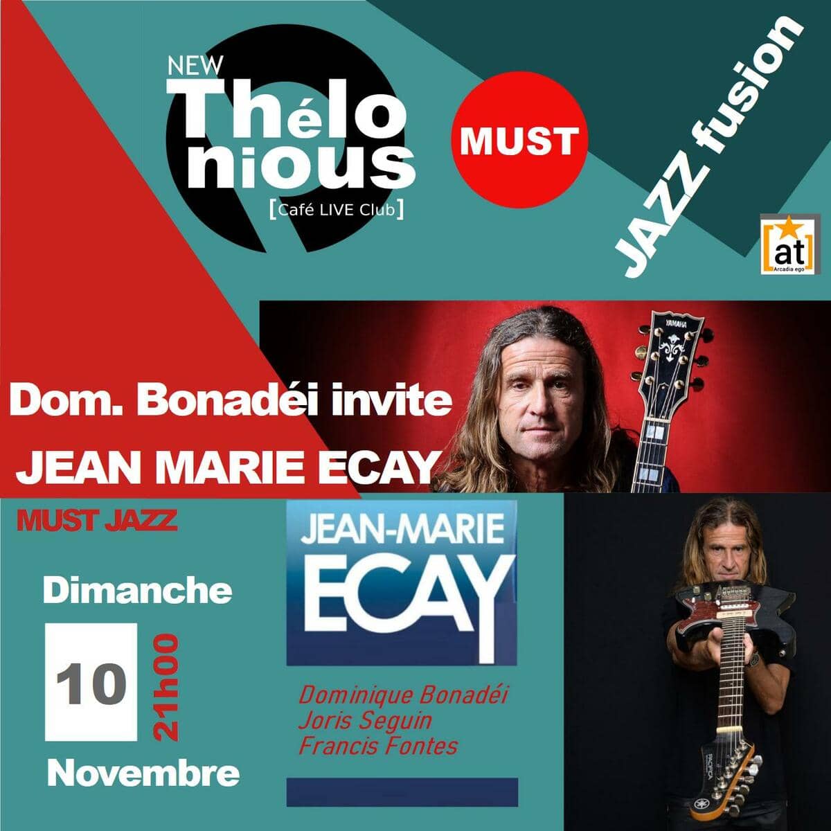 Dom. Bonadéi invite JEAN MARIE ECAY / Les MUST du dimanche