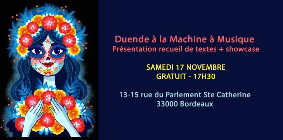 Duende - Showcase + présentation d'un recueil de textes traduits