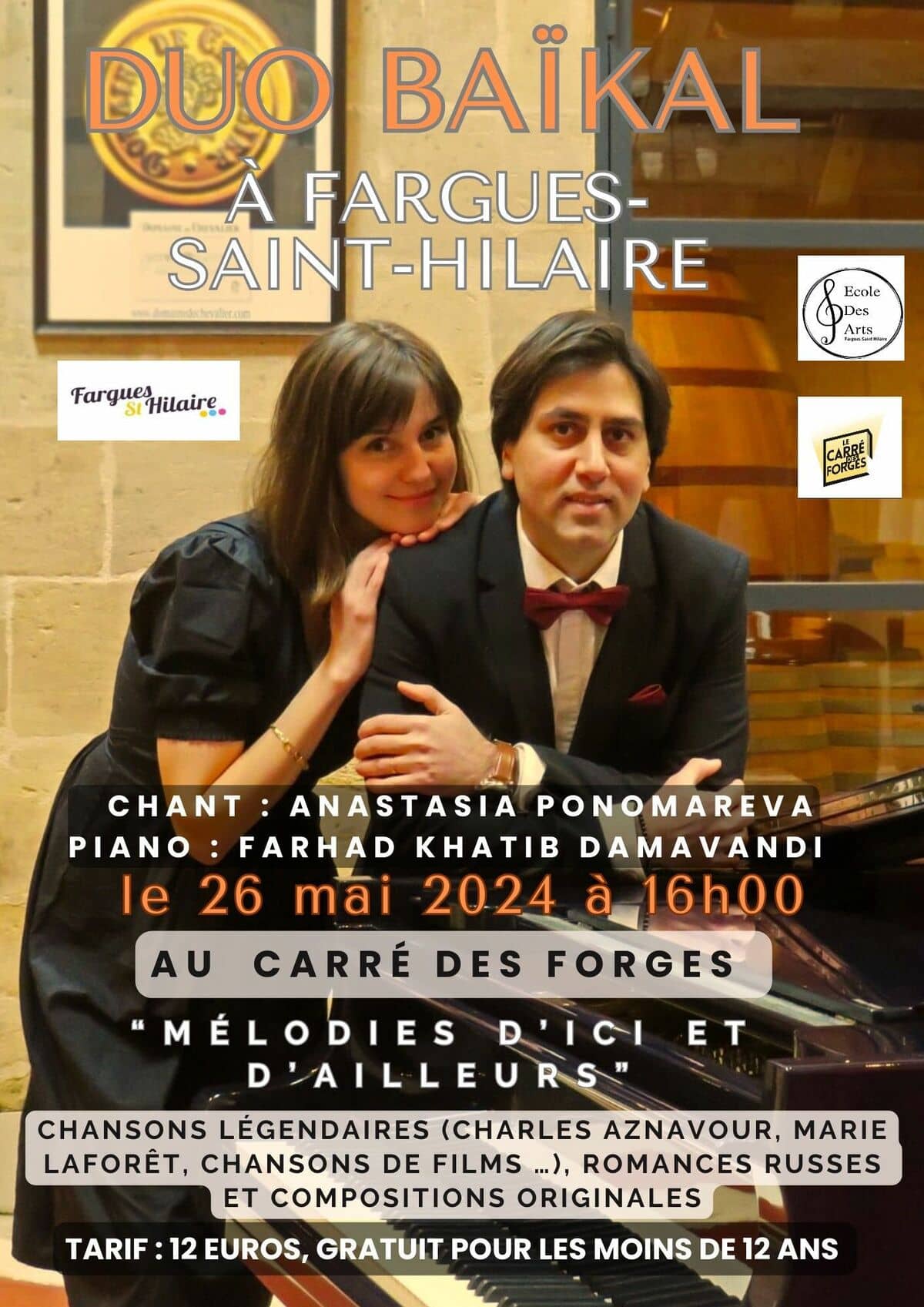 Duo Baïkal: Piano-voix