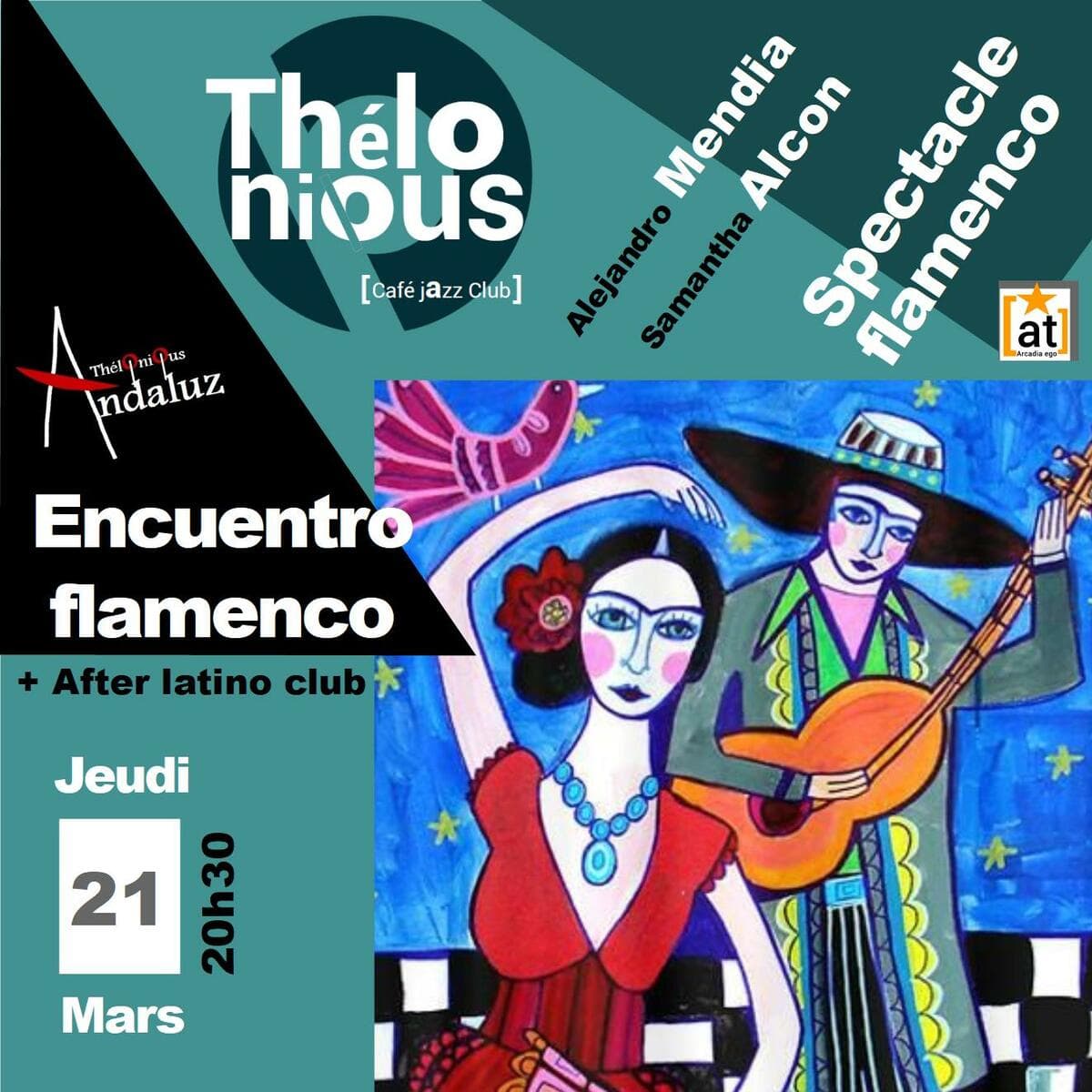 Encuentro flamenco Samantha Alcon + After Latino Club