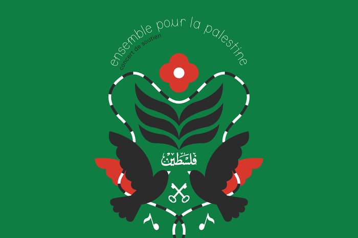 ENSEMBLE POUR LA PALESTINE : Danakil, HK, Emily Loizeau, Piers Faccini & Christine Zayed, Sofiane Saidi, Souad Massi...