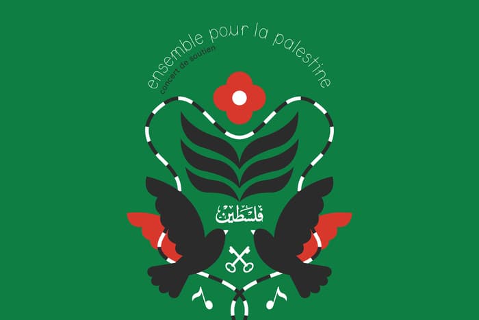 ENSEMBLE POUR LA PALESTINE : Danakil, HK, Emily Loizeau, Piers Faccini & Christine Zayed, Sofiane Saidi, Souad Massi...