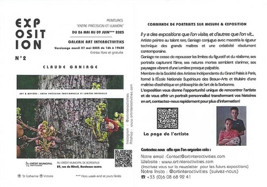 Entre Précision et Lumière, l’univers vibrant du peintre Ganiage