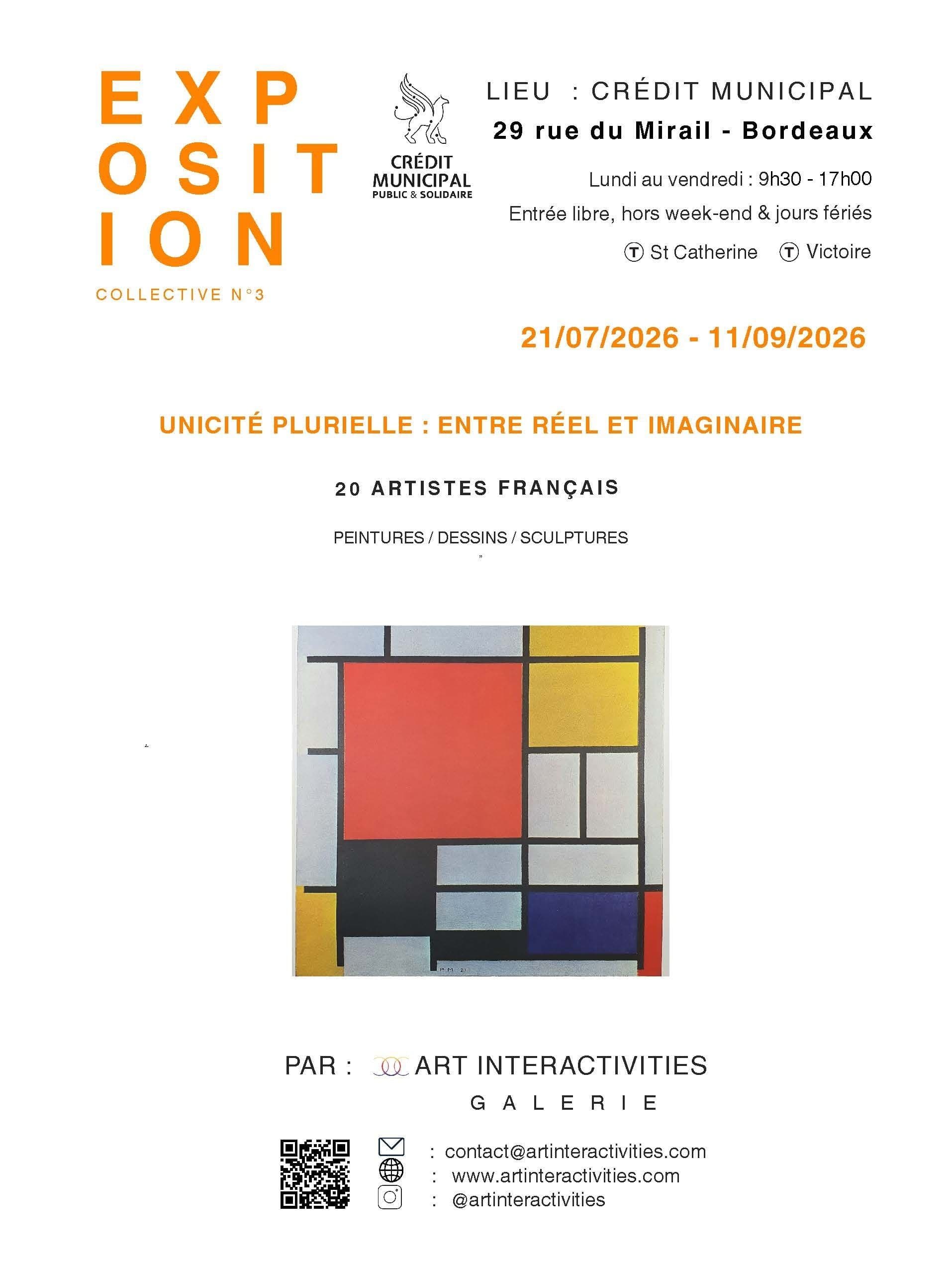 Expo collective "Unicité plurielle 3"