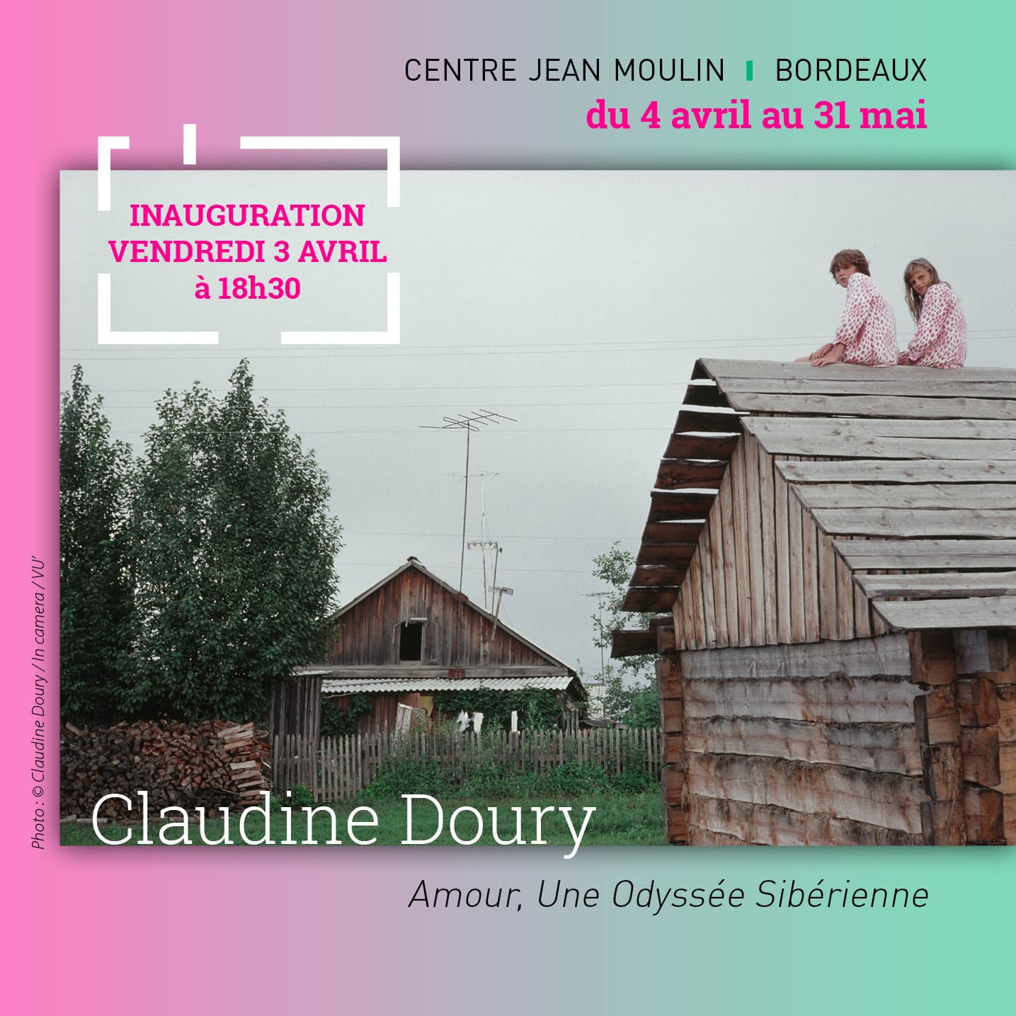 CLAUDINE DOURY "Amour, une Odyssée Sibérienne"